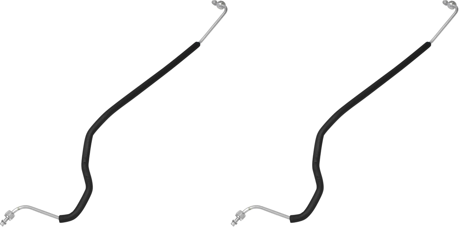 UAC HA 111613C A/C Refrigerant Liquid Hose, Black (Pack of 2)