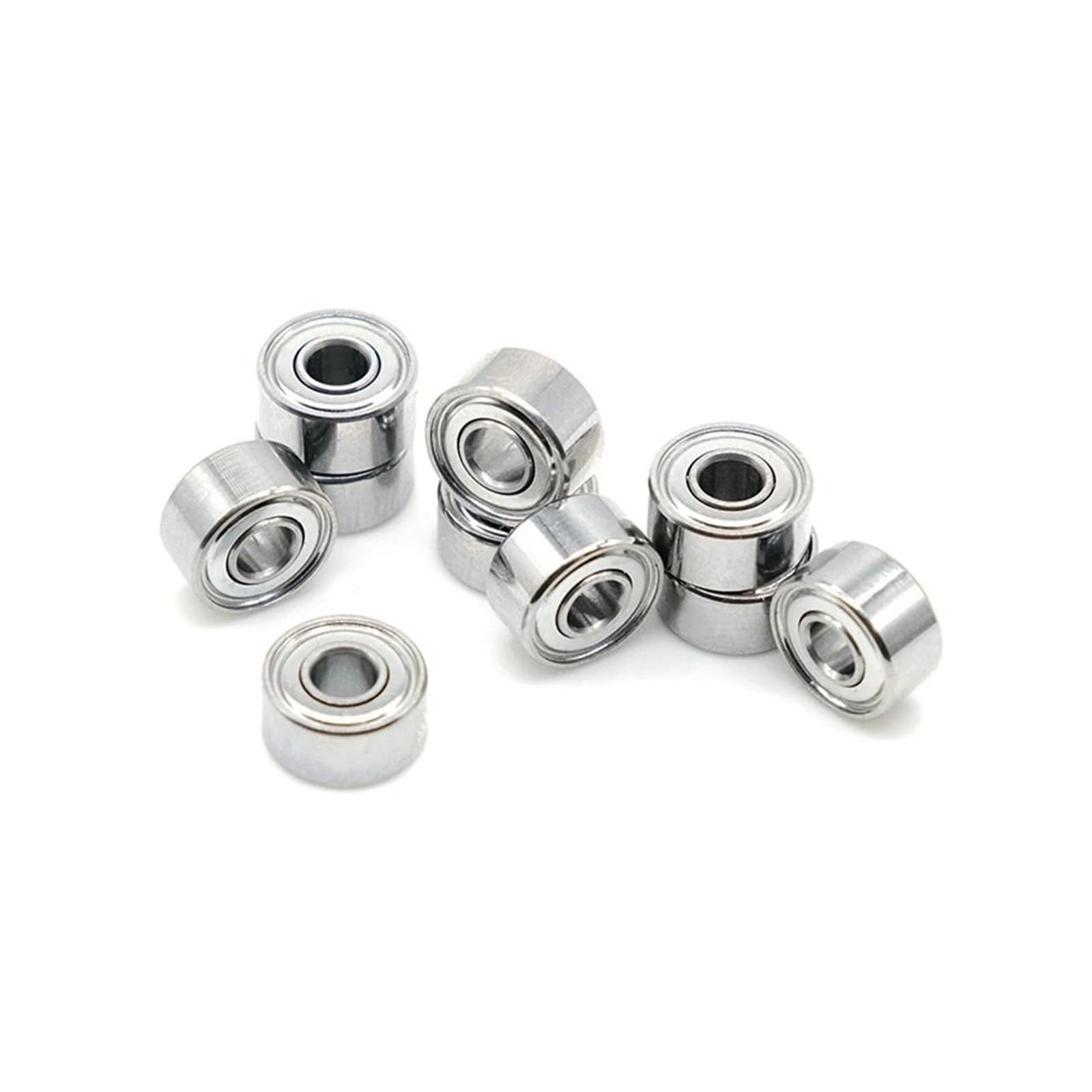 Bearing, 5 Pcs 693ZZ 694ZZ 695ZZ 696ZZ 697ZZ 698ZZ 699ZZ Mini Metal Sealed Miniature Bearing Ball (Size : 4x11x4mm) Wear Resistance(694ZZ 4x11x4mm)