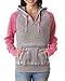 J. America-Ladies' Zen Fleece Raglan Sleeve Crewneck Sweatshirt-8927