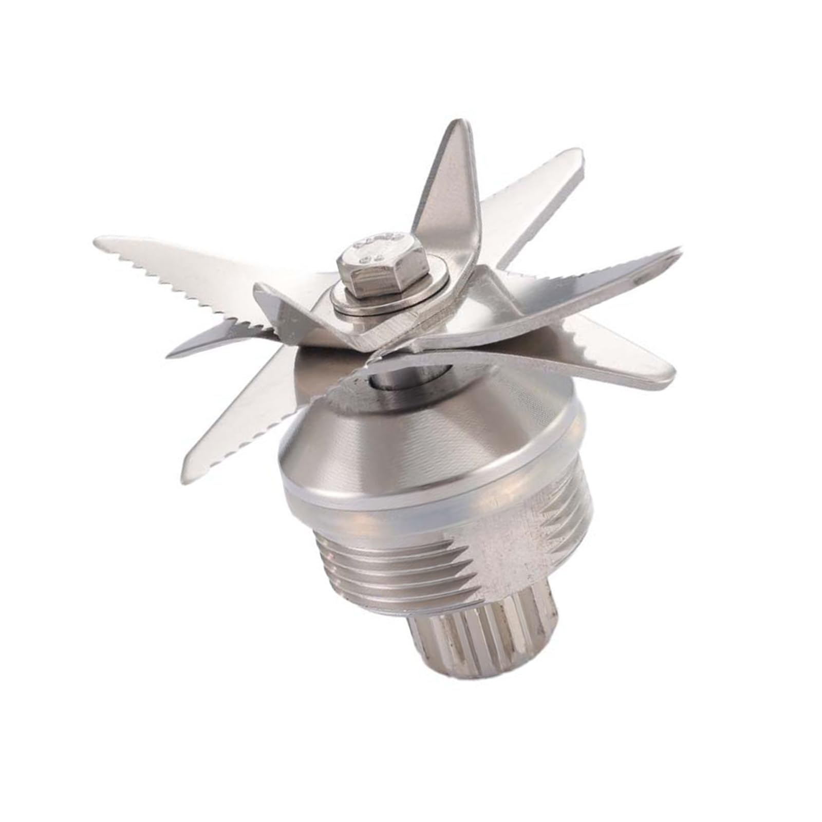 Buxuaaaa Multicolor Multi Compatible 8 Blenders Replacement Head Stainless Steel Cutting Part Suitable For Effortless Blending Smooth Blending Use Spare Part Metal Texture For Multiple Models