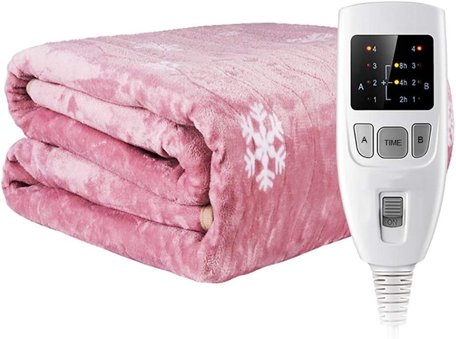 Electric Blanket Blanket Size - Microfiber Blanket Living Room Blanket Bed Blanket - Flannel Microfiber Polar Fiber for Bedroom (Size : 200cmx180cm) VIROYA