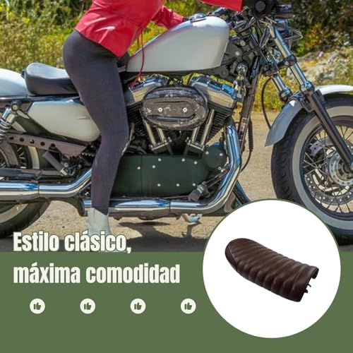 Asiento pasajero trasero para eliminar la fatiga en motos CL y KZ 3