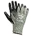 Ansell HyFlex 11-801 Grey and Black Nitrile Coated Machine Knit Gloves, 7