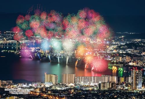 キューティーズ(Cuties) 【日本製】 300ピース ジグソーパズル 日本の都市104 滋賀県大津市 「びわ湖大花火大会」 (26x38cm) 300-460 のり付き スポンジ付き (B0FTYNP2MW) Amazon価格推移・価格追跡