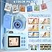 Kids Camera Instant Print, 1080P HD Dual-Lens Selfie,Toddler Digital Camera with 5 Rolls Paper & 32GB Card, Children Christmas Birthday Gifts Toys for Age 3 4 5 6 7 8 9 10 11 12 Years Old Girls Boys