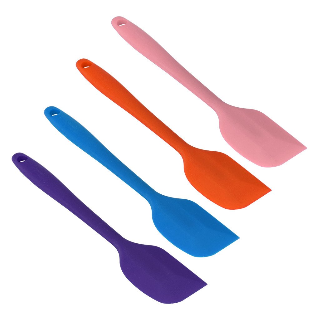 Buy MaTing 4PCS Heat Resistant Flexible Silicone Spatulas Cake Spatula