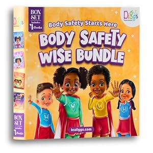 Book cover Body Safety Wise Bundle Set 1 (4 Book Box Set: Consent, Boundaries, Bodily Autonomy, Body Safety)