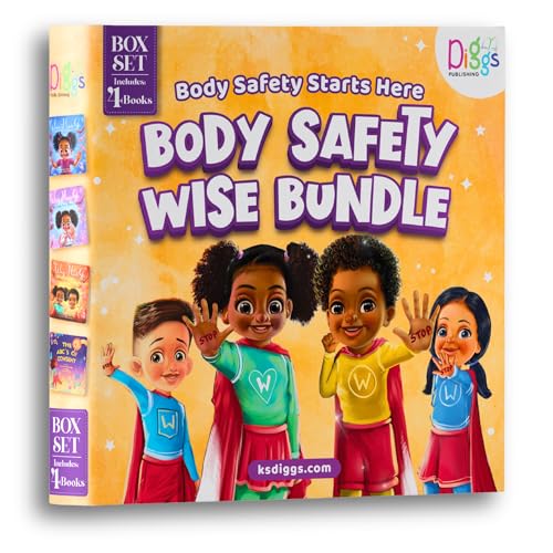 Image of Body Safety Wise Bundle Set 1 (4 Book Box Set: Consent, Boundaries, Bodily Autonomy, Body Safety)
