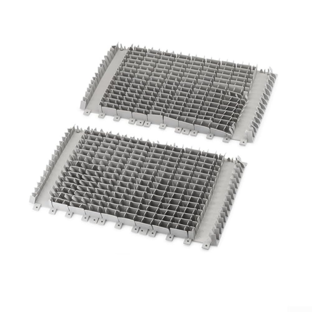 Juego de 2 cepillos limpiadores de piscina gris combinación delantera y trasera para Dolphin Plus para dx3 para dx4, 31 x 16 cm PET piezas de repuesto