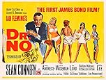James Bond Dr No 1962 Crime Spy Drama Movie Film Cinema Print Poster Wall Art Picture A4 +