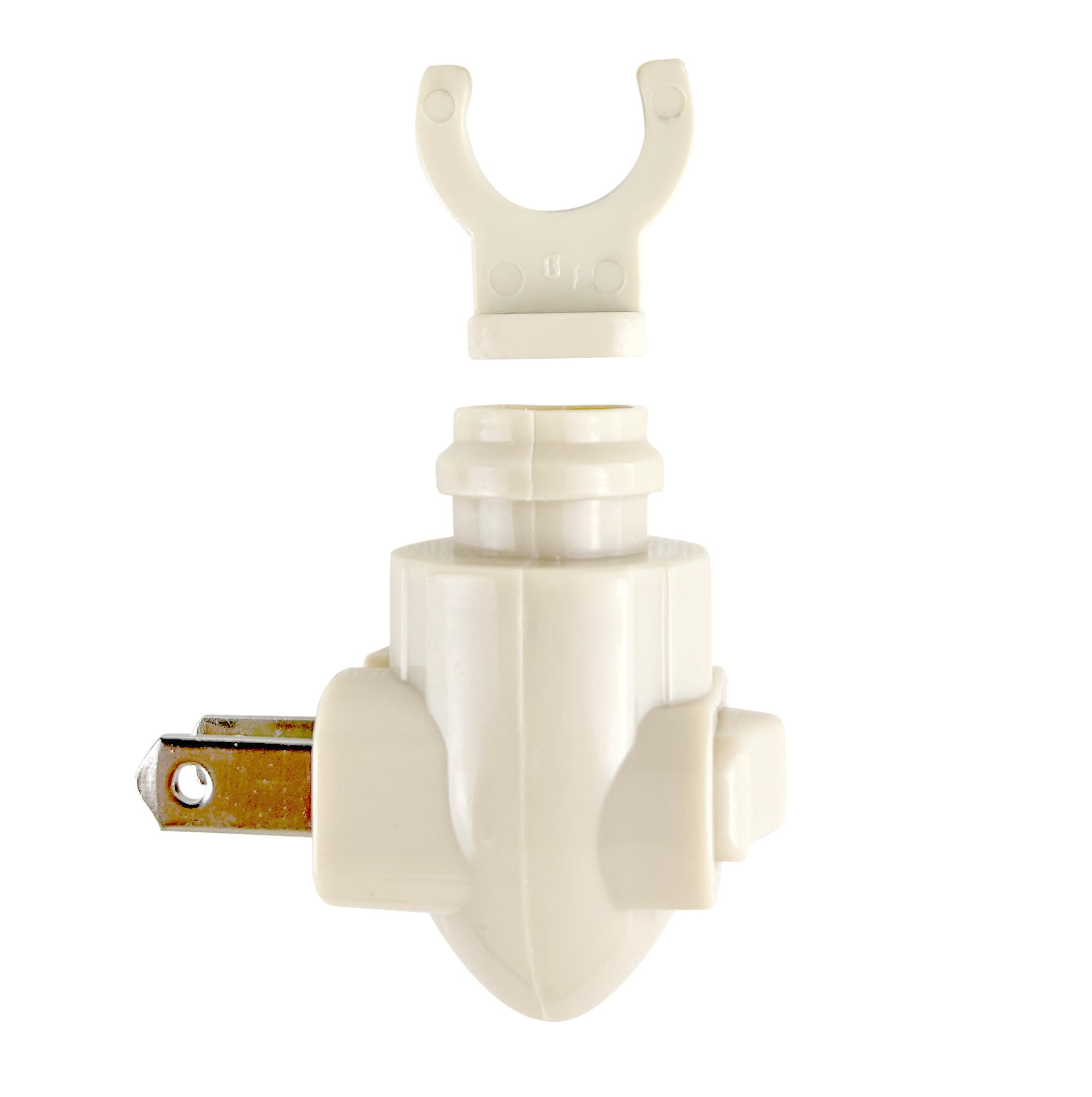 National Artcraft Ivory Plug-in Night Light with Manual On/Off