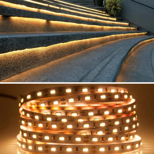 JANDEI - Strisce Led 5 metri 12V per Esterni IP65