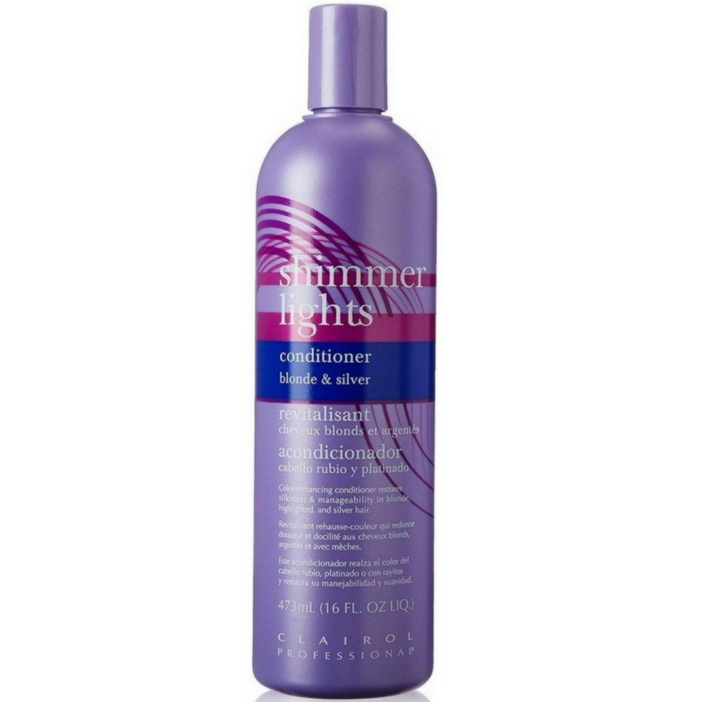 Clairol Shimmer Lights Conditioner - Blonde & Silver 473 ml (Pack of 2)