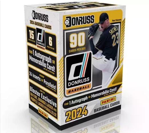 Box+デッキ+パック 2024 Panini Donruss Baseball Blaster Box Amazon.com: 2024 Panini Donruss Baseball Blaster Box Sealed