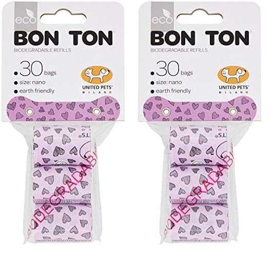 United Pets MG080100RO Refill Rosa per Bon Ton Nano - 0.05 kg (Confezione da 2)