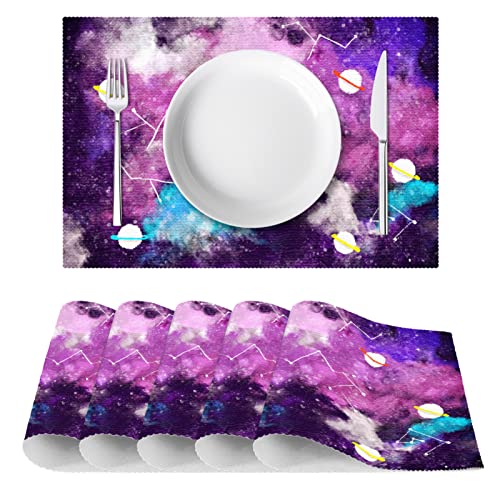 Set de table constellation anti rayure et chaleur pour meuble - 3