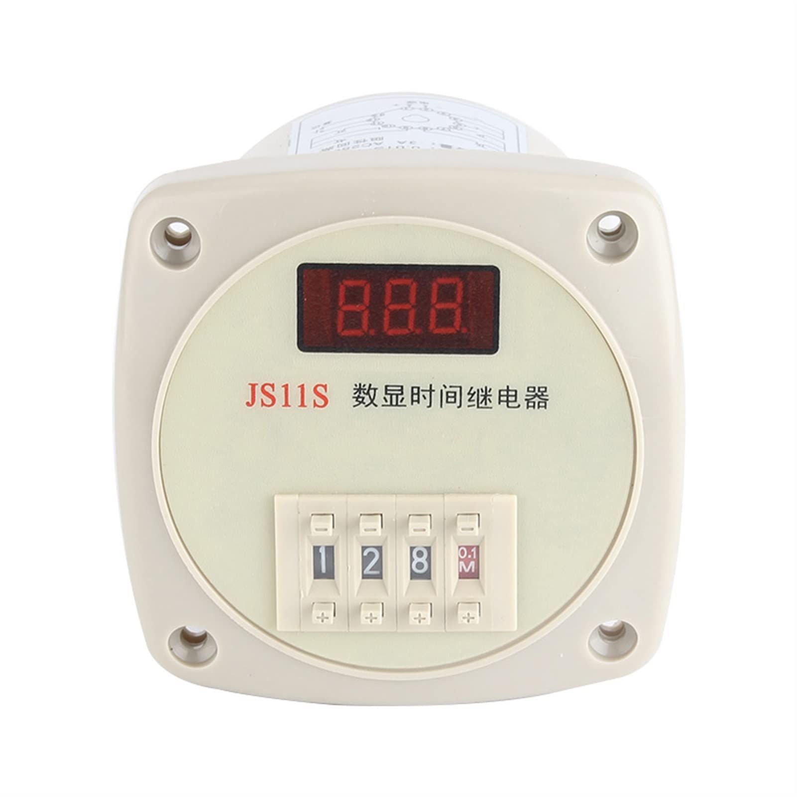 Minuteur de temporisation BIK JS11S boîtier industriel robuste AC 380V
