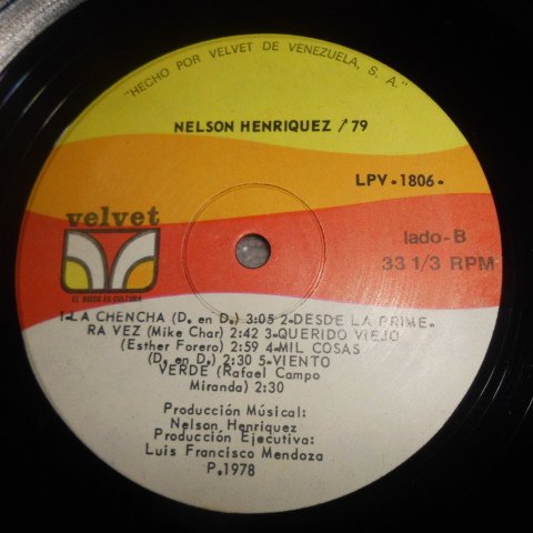 Vista 4 de Nelson Henriquez 79 - LP Vinyl