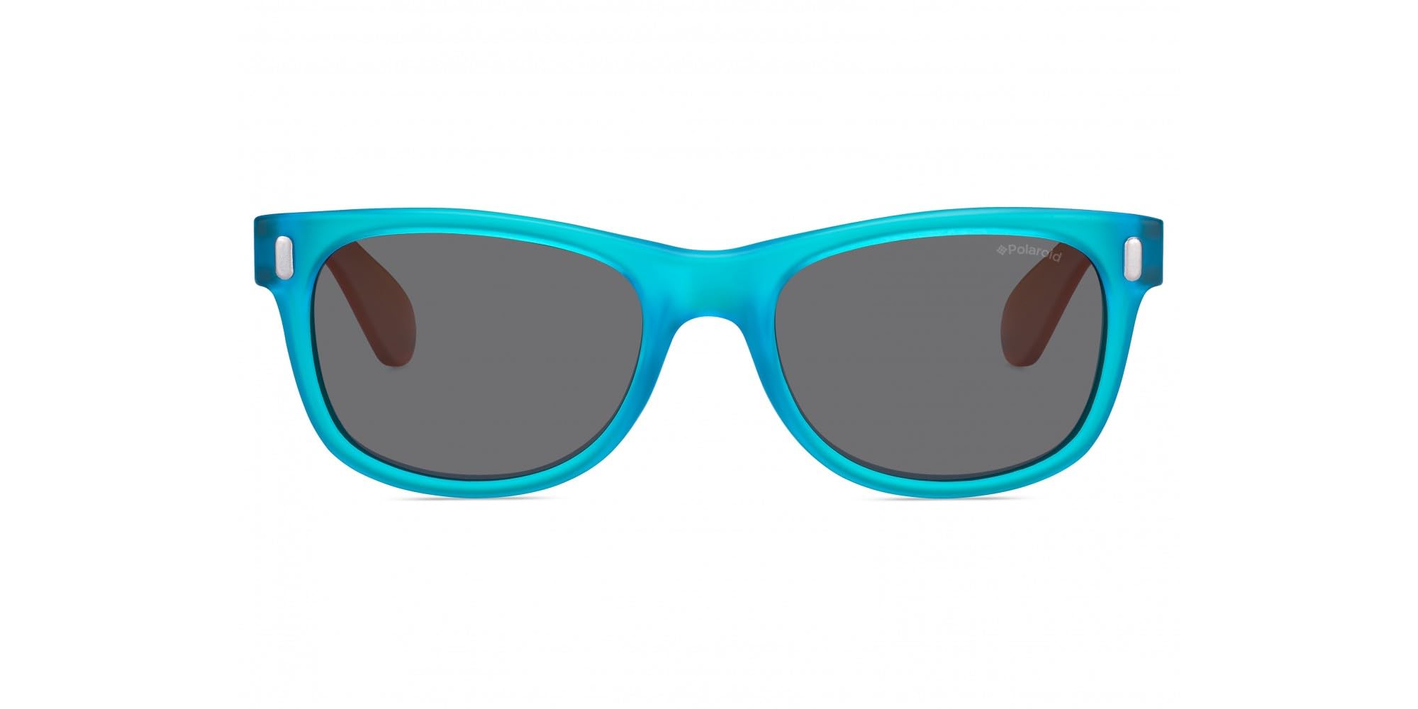 Polaroid P0115 Y2 89T Gafas de Sol, Azul (Bluette Orange/Grey Polarized), 46 Unisex Niños