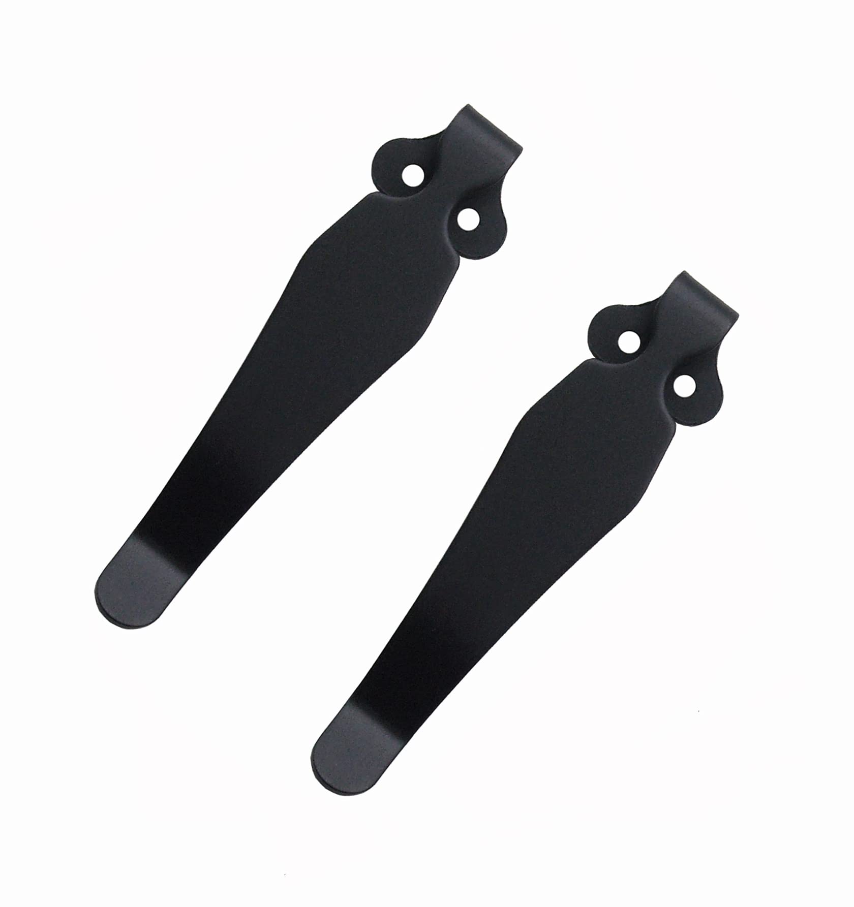 2-częściowy zestaw klipsów Deep Carry Pocket Clip zamiennik do Spyder C10 C11 C81, EDC, scyzoryk z klipsem i składanym nożem typu "zrób to sam", Kydex klipsy do talii