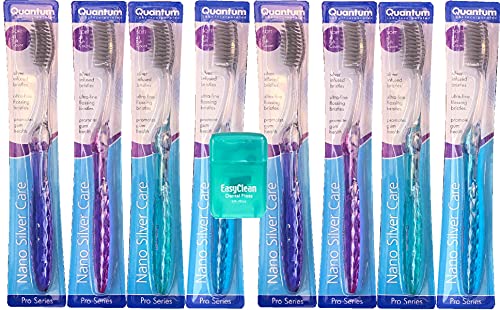 HDP Nano Silver Care Toothbrush Floss Pack of 8