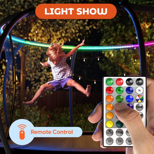 Happin-LED-Trampoline-Lights-with-Remote-Control-for-12FT-16-Colors-and-4-Modes-Waterproof-Lights-for-Trampoline-for-Fun-Outdoor-Play-and-Night-Lighting-12-FT