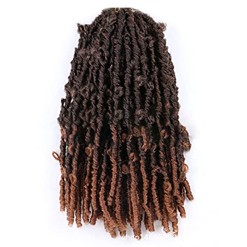 Graywlof Perruque D'enroulement Noué De 14 Pouces Femme Perruque Africaine Perruque Respirante Et Confortable Convient à La Maison Voyage Extérieur Sports Cosplay Cover