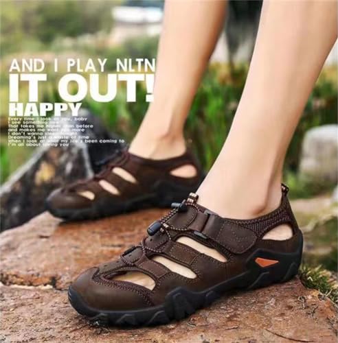 CHUUMEE Men's Sport Sandals Outdoor Hiking Sandals Closed Toe Athletic Sandals4