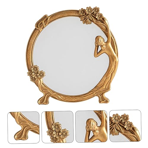 Miroir maquillage rétro pour coiffeuse : fini les reflets flous - 4