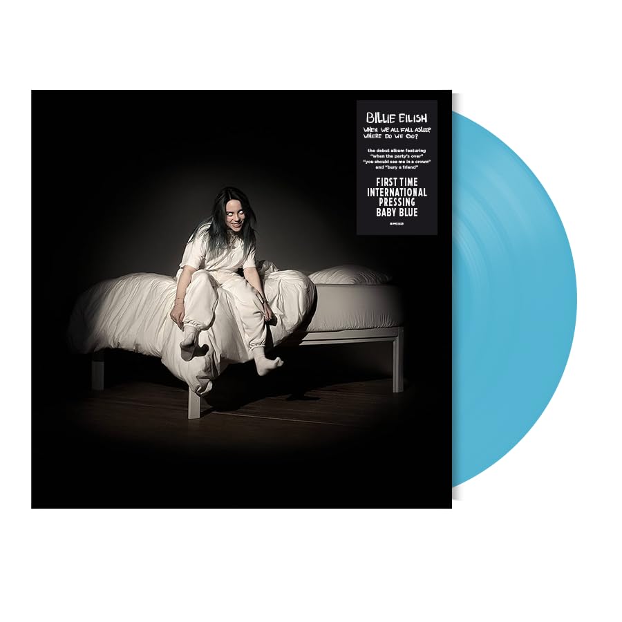 Billie Eilish -   When We All Fall Asleep,   Where Do We Go?   (Baby Blue Vinyl) (Vinyl)