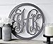 Personalized Vine Monogram Wood Cutout