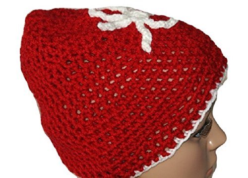 Christmas Hat, Crochet Hat, Red Beanie 