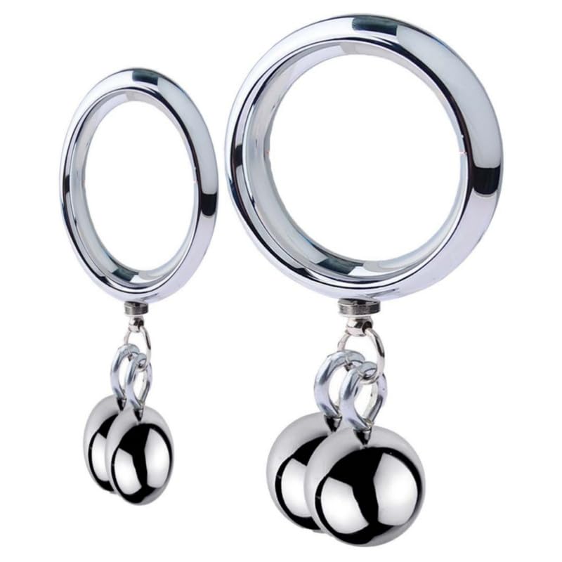 Bolas de peso de metal para estiramiento continuo con anillos adaptables