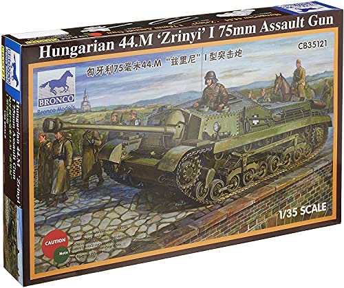 Maquette de char Bronco Models cb35121 canon d'assaut hongrois 44.M