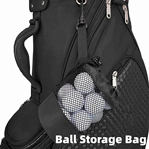 Mumuzhao Golf Balls Storage Net Bag Golf Ball Bag with Mesh Nets Golf Balls Net Bag Balls Collector Accessory for Golf Balls Storage - Image 2