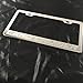 KA Depot Fit Toyota Land Cruiser Laser Engraved Stainless Steel Chrome Polish License Plate Frame