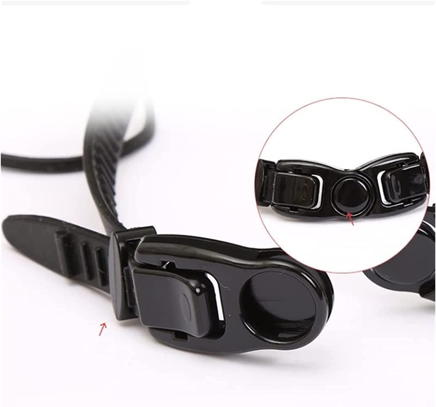 Adultos HD Gafas de natación Silicona Impermeable Nadar Protección UV Antivaho Gafas de natación Ajustables Unisex