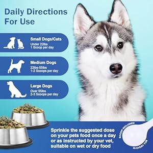 Cutebone dog teeth cleaning powder  dog dental powder pet breath freshener  safe  effective natural oral care formula reduces plaque  tartar promotes healthy gums easy to use for dogs  cats   cucciolini doodles