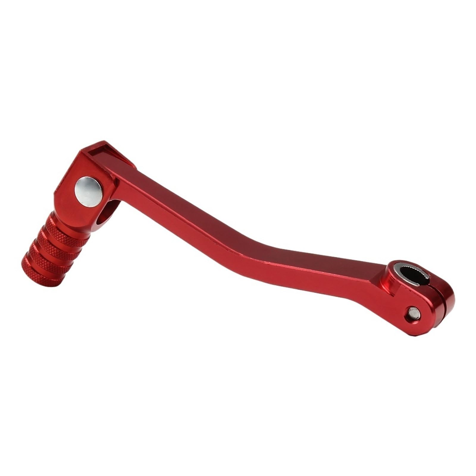 Gconla Red Motorcycle Gear Shifter Lever Motorcycle Accessories Folding Gear Shift Lever Shifter Pedal Toe Peg Linkage Kit For Bike Universal Part