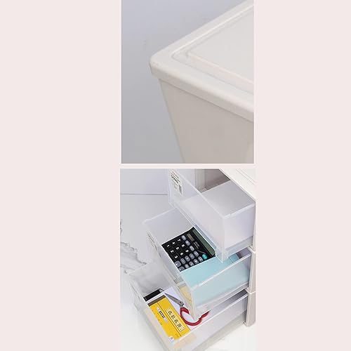 Miniatura 4 de ZYCARE Juego de cajones de almacenamiento de plástico para almacenamiento y organización organizador de escritorio apilable mini almacenamiento de