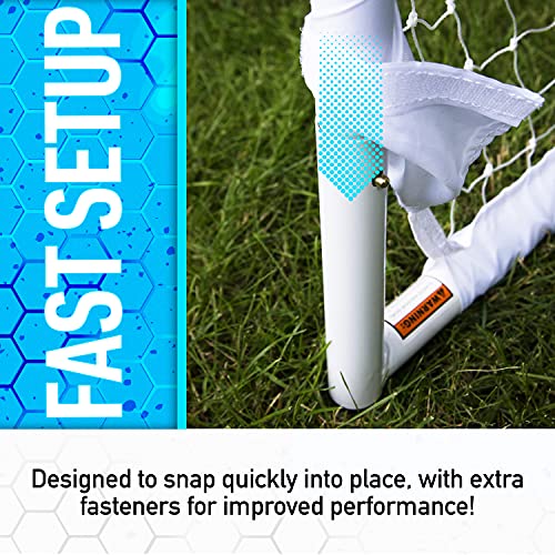 Franklin Sports Steel Goal - All Sport Soccer, Lacrosse Field Hockey And Street Hockey Goal - 50"X42" Youth Goal And Net - Backyard Goal #TOP3