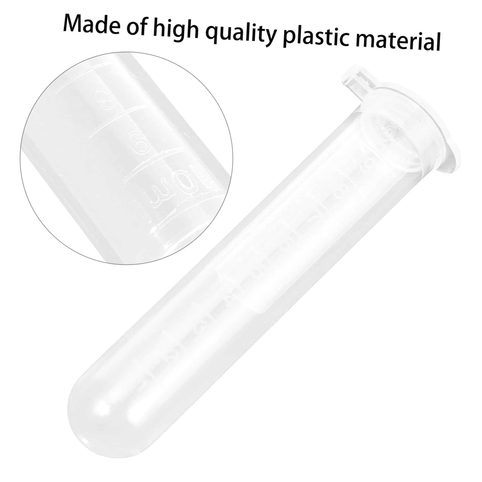 Provette da Centrifuga 10ml Scala, Plastica, 200 Pezzi