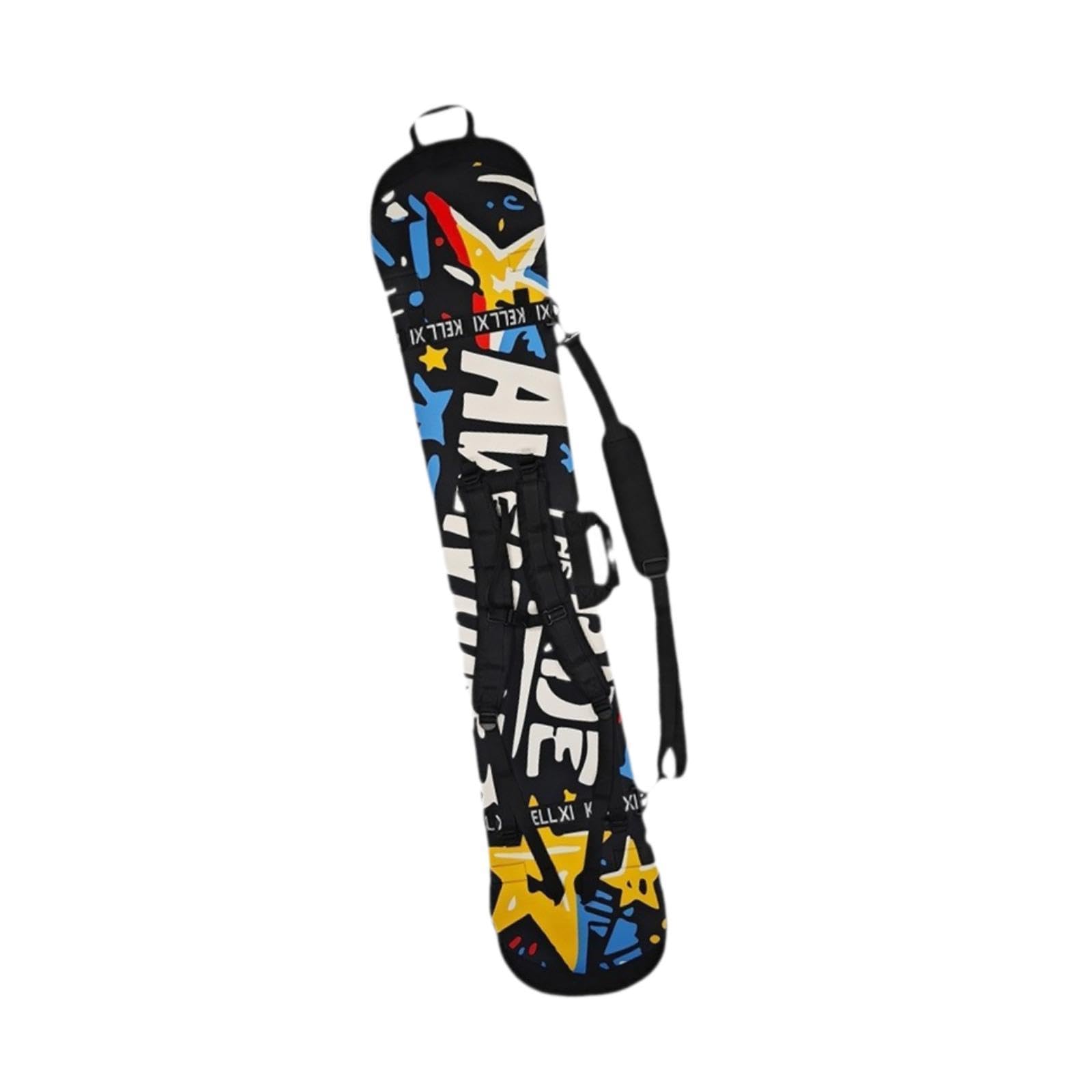 Snowboard Housse Protection Case Sac Bretelles Néoprène Antirayures Parfait pour Activités Ski Loisirs Montagne, 154 Cm