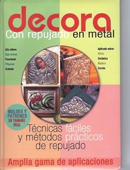 Unknown Binding Decora Con Repujado En Metal Book