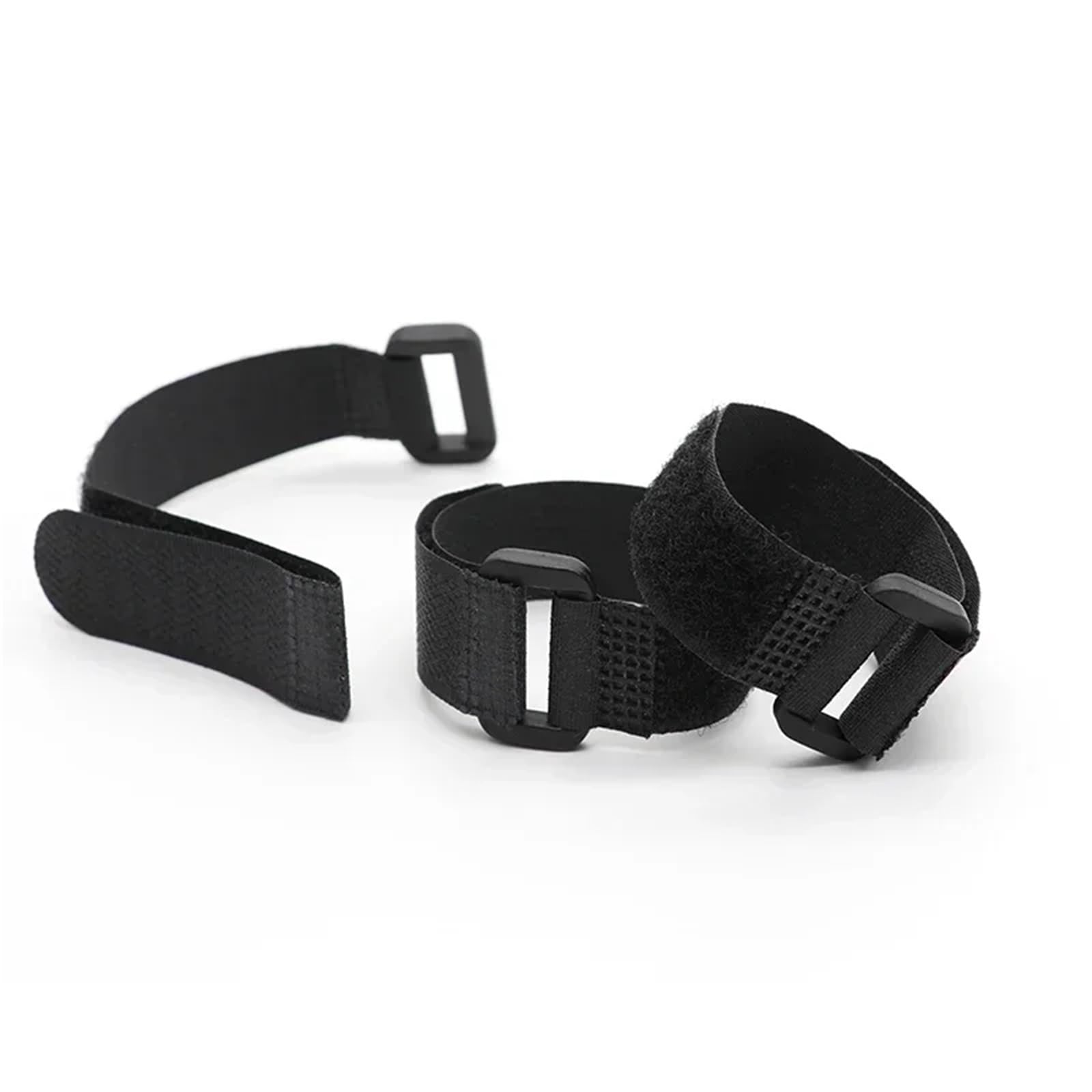 Lot de 200 attaches de câble autocollantes réutilisables en nylon de 20 mm de large - Boucle inversée - Organisateur de fils pour organiseur ou rangement (20 x 600 mm)