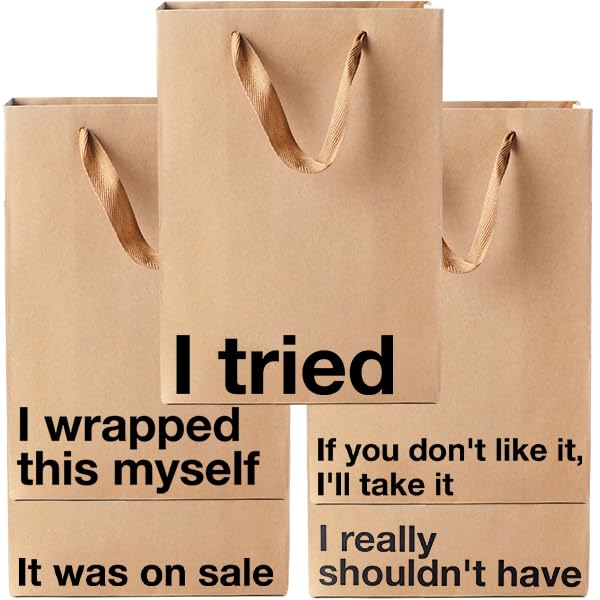 MilkToast Brands Funny Gift Bags for Adults