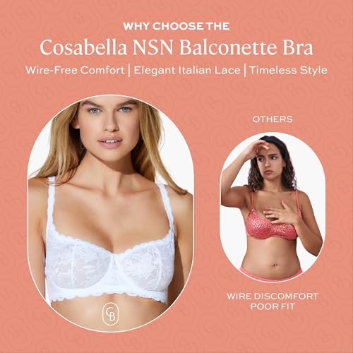 Image of Cosabella Women's NSN Balconette Bra
