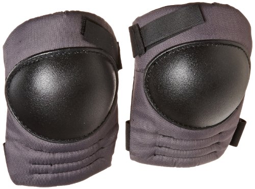 Westward 5MZH5 Kneepads, Poly, Swivel, Dbl Strap, 1 Pr