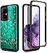 NZND Case for Samsung Galaxy S20/S20 5G, Full-Body Protective Shockproof Rugged Bumper Cover (Without Screen Protector), Support Wireless Charging, Impact Resist Case Cover -Plum Blossom