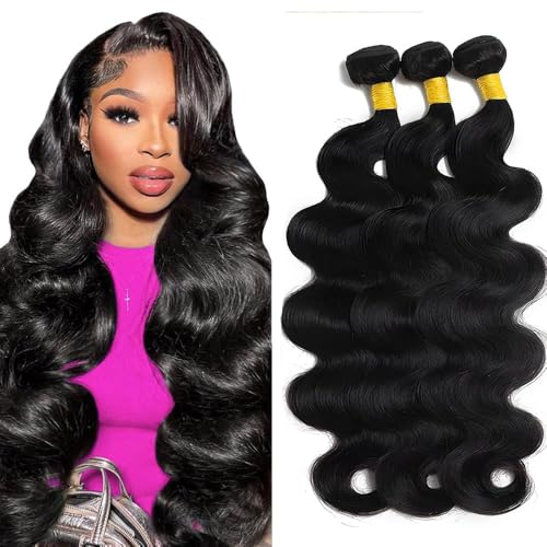 Cabello humano selecto en cortinas dobles Body Wave, extensiones naturales de textura sedosa